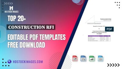 Top 20+ Construction Rfi Editable PDF Templates Free Download