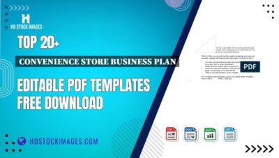 Top 20+ Convenience Store Business Plan Editable PDF Templates Free Download