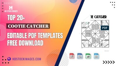 Top 20+ Cootie Catcher Editable PDF Templates Free Download