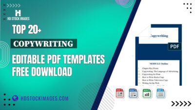Top 20+ Copywriting Editable PDF Templates Free Download