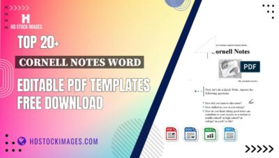 Top 20+ Cornell Notes Word Editable PDF Templates Free Download