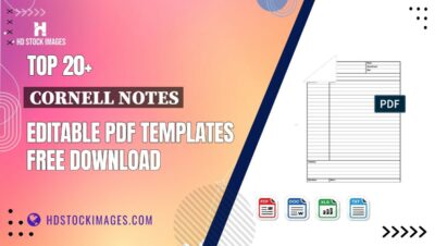 Top 20+ Cornell Notes Editable PDF Templates Free Download