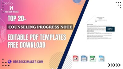 Top 20+ Counseling Progress Note Editable PDF Templates Free Download