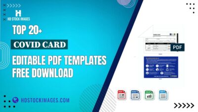 Top 20+ Covid Card Editable PDF Templates Free Download