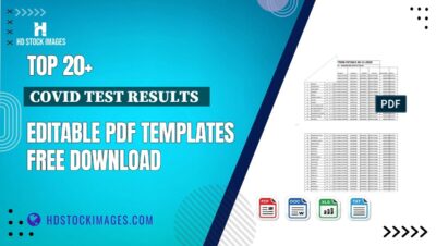 Top 20+ Covid Test Results   Editable PDF Templates Free Download