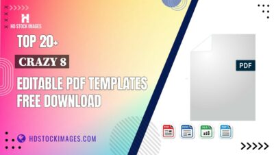 Top 20+ Crazy 8 Editable PDF Templates Free Download