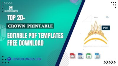 Top 20+ Crown  Printable Editable PDF Templates Free Download