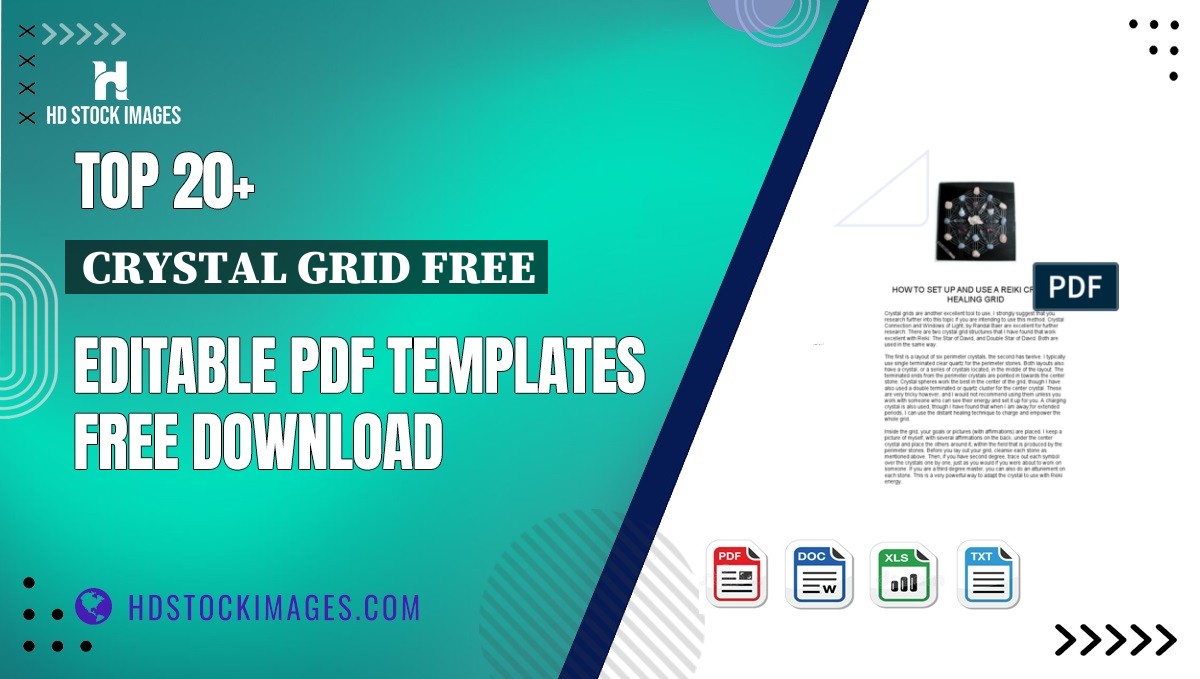 Top 20+ Crystal Grid Free Editable PDF Templates Free Download