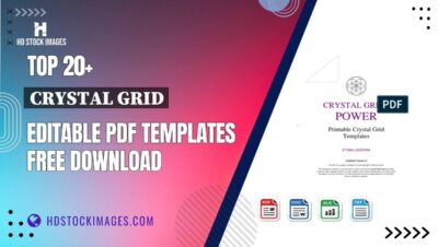 Top 20+ Crystal Grid Editable PDF Templates Free Download