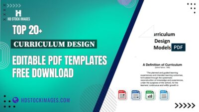 Top 20+ Curriculum Design Editable PDF Templates Free Download