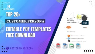 Top 20+ Customer Persona Editable PDF Templates Free Download