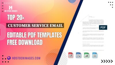 Top 20+ Customer Service Email Editable PDF Templates Free Download