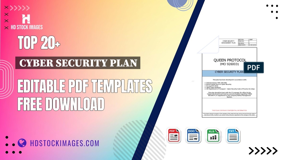 Top 20+ Cyber Security Plan Editable PDF Templates Free Download