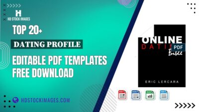 Top 20+ Dating Profile Editable PDF Templates Free Download