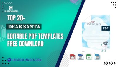 Top 20+ Dear Santa Editable PDF Templates Free Download