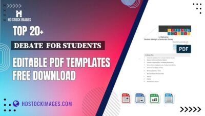 Top 20+ Debate  For Students  Editable PDF Templates Free Download