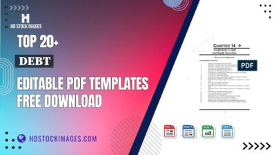 Top 20+ Debt Editable PDF Templates Free Download