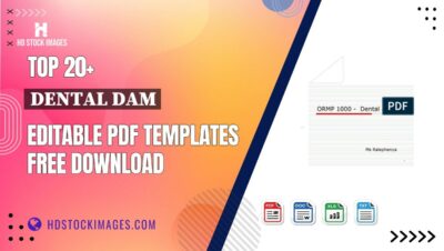 Top 20+ Dental Dam Editable PDF Templates Free Download