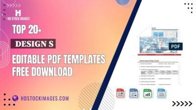 Top 20+  Design S Editable PDF Templates Free Download