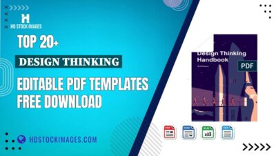 Top 20+ Design Thinking Editable PDF Templates Free Download