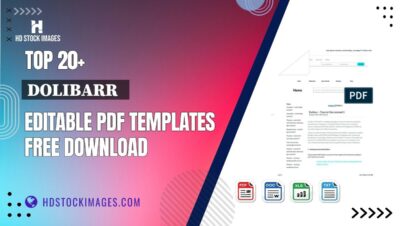 Top 20+ Dolibarr   Editable PDF Templates Free Download