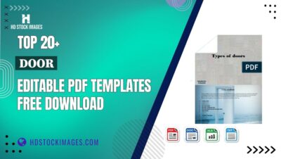 Top 20+ Door Editable PDF Templates Free Download