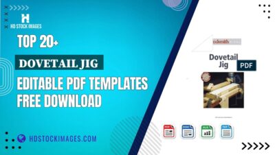 Top 20+ Dovetail Jig  Editable PDF Templates Free Download