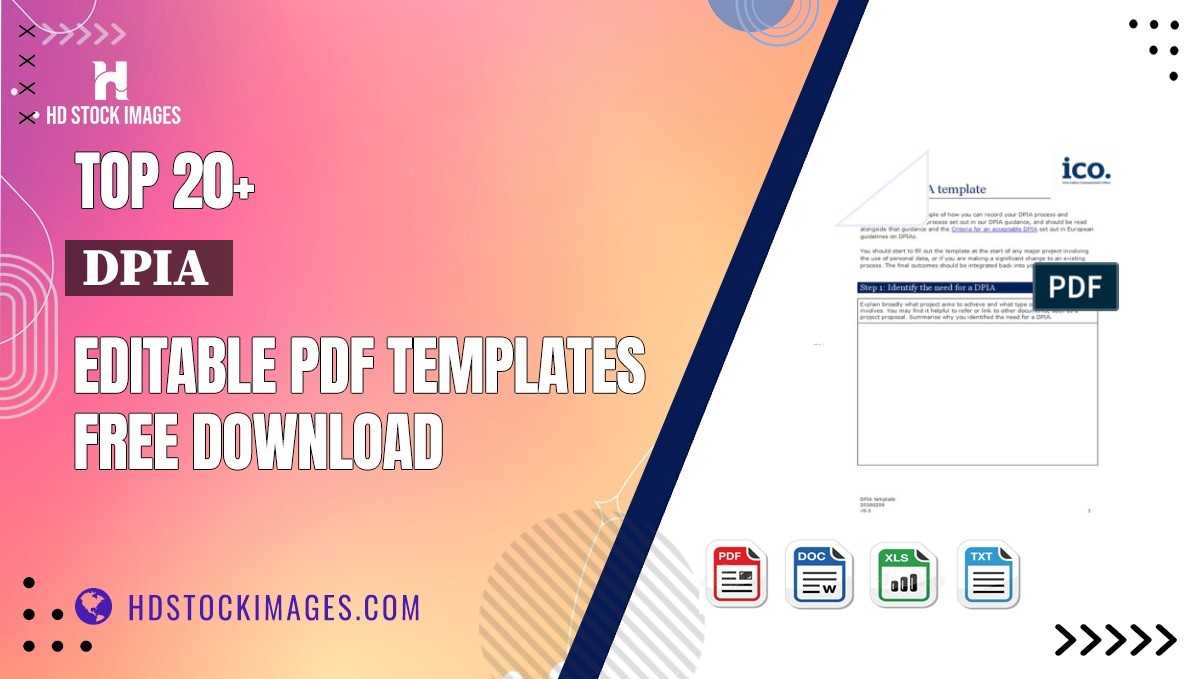 Top 20+ Dpia  Editable PDF Templates Free Download