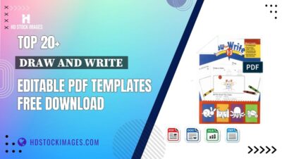 Top 20+ Draw And Write  Editable PDF Templates Free Download