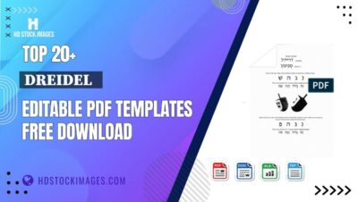 Top 20+ Dreidel   Editable PDF Templates Free Download