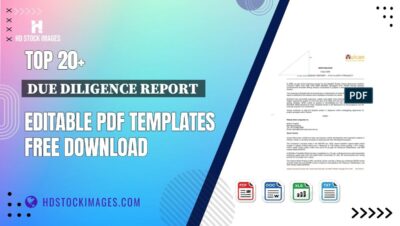 Top 20+ Due Diligence Report  Editable PDF Templates Free Download