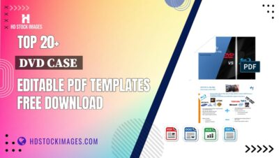 Top 20+ Dvd Case  Editable PDF Templates Free Download