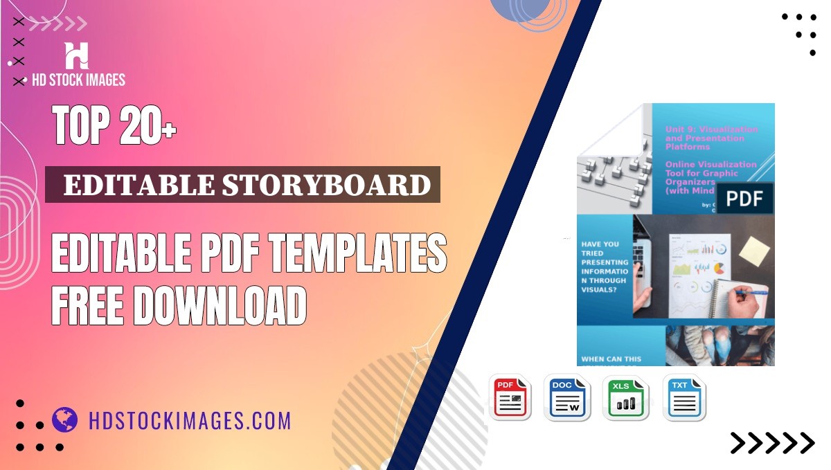 Top 20+  Editable Storyboard Editable PDF Templates Free Download