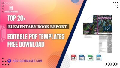 Top 20+ Elementary Book Report  Editable PDF Templates Free Download