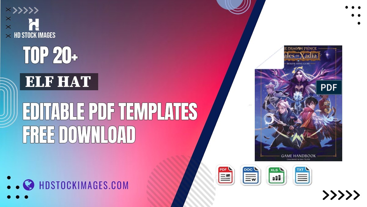 Top 20+ Elf Hat  Editable PDF Templates Free Download