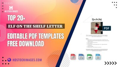 Top 20+ Elf On The Shelf Letter  Editable PDF Templates Free Download