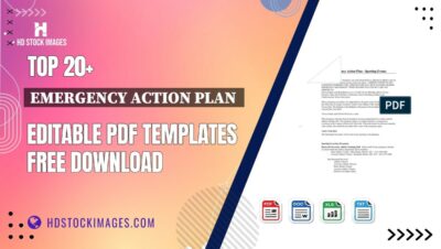 Top 20+ Emergency Action Plan  Editable PDF Templates Free Download