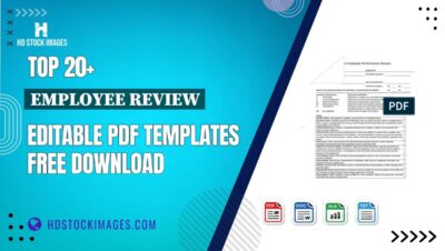 Top 20+ Employee Review Editable PDF Templates Free Download