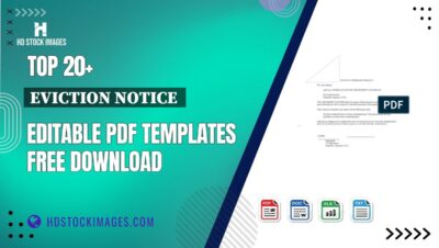 Top 20+ Eviction Notice  Editable PDF Templates Free Download