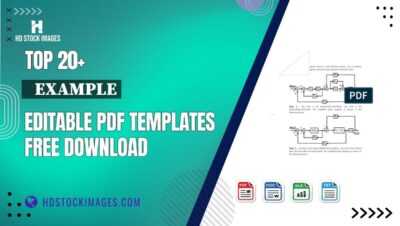 Top 20+   Example Editable PDF Templates Free Download