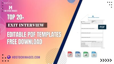 Top 20+ Exit Interview   Editable PDF Templates Free Download