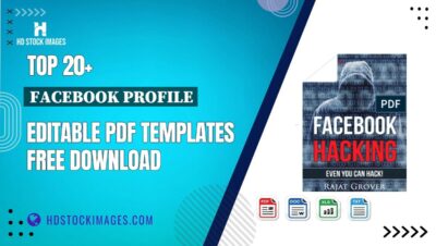 Top 20+ Facebook Profile Editable PDF Templates Free Download