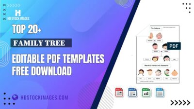 Top 20+ Family Tree    Editable PDF Templates Free Download