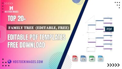 Top 20+ Family Tree  (editable, Free) Editable PDF Templates Free Download