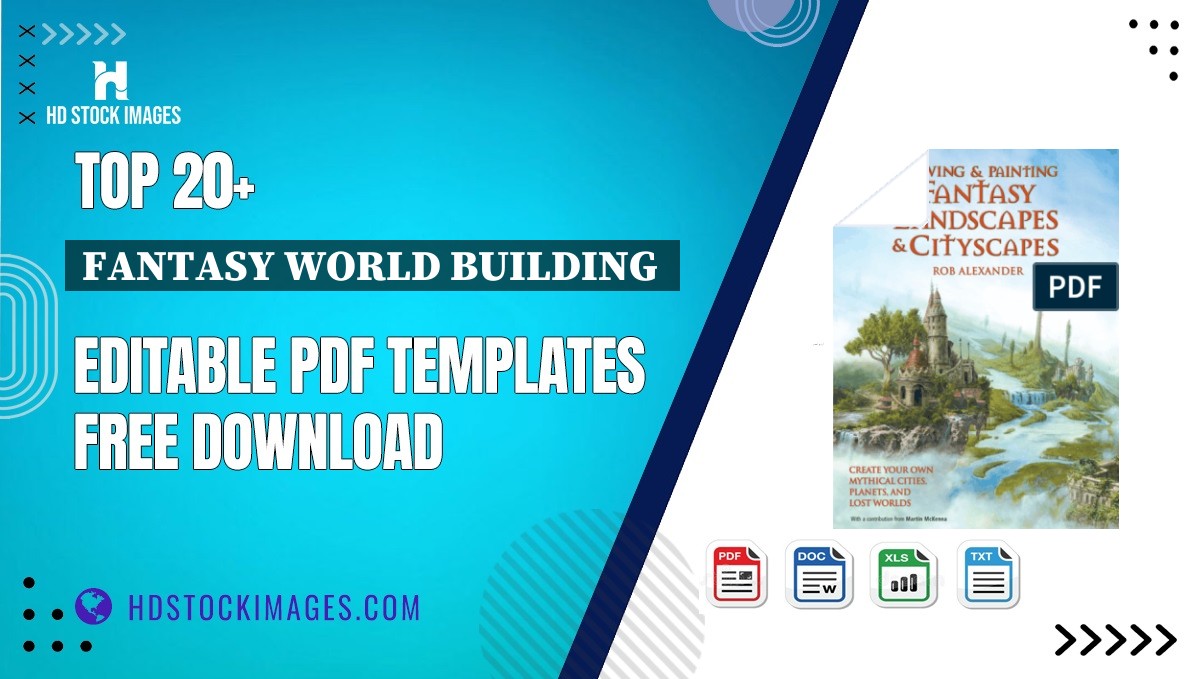 Top 20+ Fantasy World Building  Editable PDF Templates Free Download