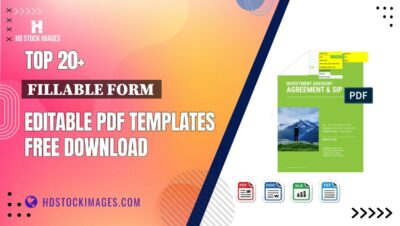 Top 20+ Fillable Form  Editable PDF Templates Free Download