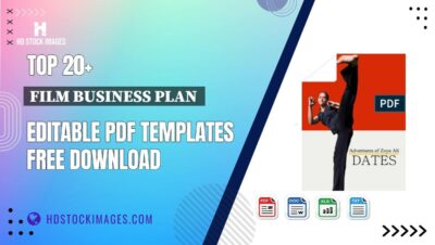 Top 20+ Film Business Plan  Editable PDF Templates Free Download