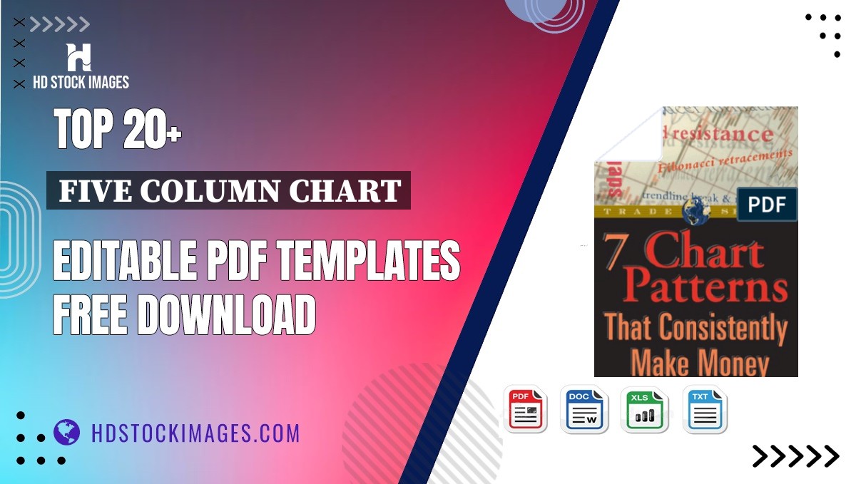 Top 20+ Five Column Chart Editable PDF Templates Free Download