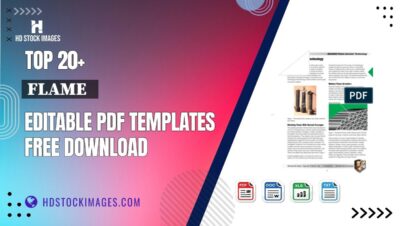 Top 20+ Flame   Editable PDF Templates Free Download