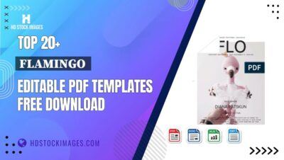 Top 20+ Flamingo  Editable PDF Templates Free Download